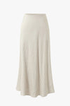 Bliss Linen Bias Midi Skirt