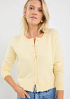 Allegiance Lemon Crewneck Cardigan