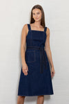 Denim Apron Dress
