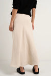 Bliss Linen Bias Midi Skirt