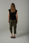 Linen Cropped Pant