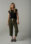 Linen Cropped Pant