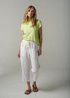 Linen Cropped Pant