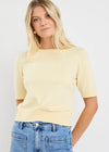 Edition Lemon Crewneck Knit Tee