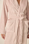 Imogin Pink Plush Robe