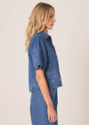 Sloane Embroidered Denim Shirt