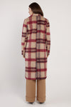 Harlow Check Longline Coat