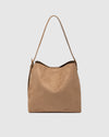 Peyton Suedette Shoulder Bag