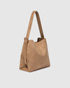 Peyton Suedette Shoulder Bag