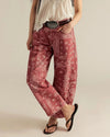 Bandana Barrel Denim Jeans