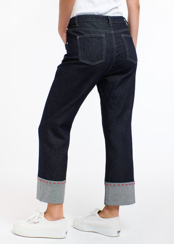 Susie Red Stitch Jeans