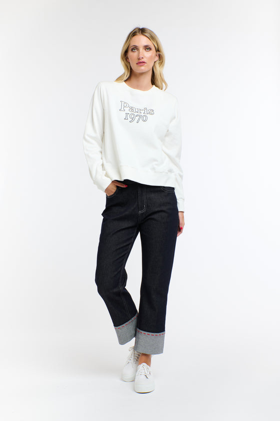 Susie Red Stitch Jeans