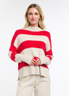  Gracie Angora Stripe Knit