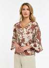 Belinda Print Top