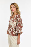 Belinda Print Top