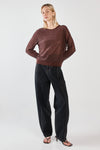 Maikin Lurex Knit Top