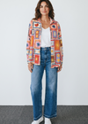 Roma Print Linen Classic Shirt