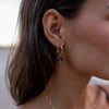 Aura Earrings in Gold