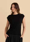 Cuff Rib Tee