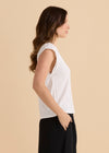 Cuff Rib Tee