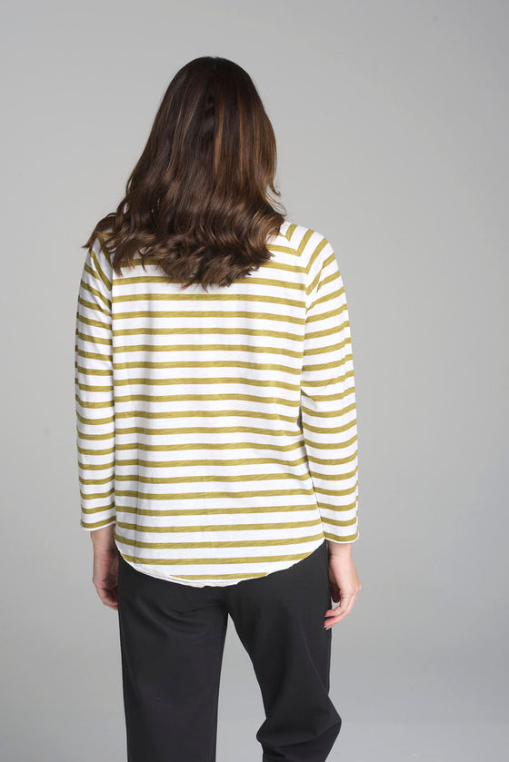 Raglan Stripe Tee