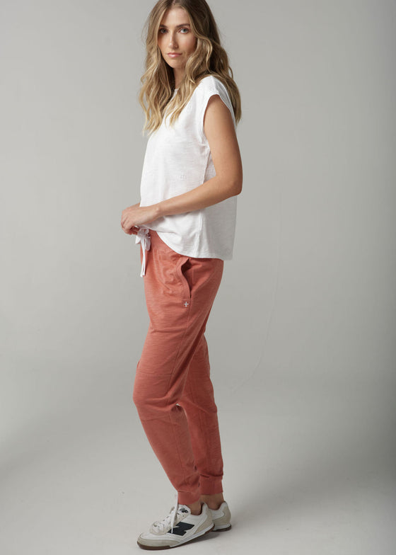 Tonal Cross Embroidered Tee