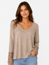 French Lace Sleeve Top