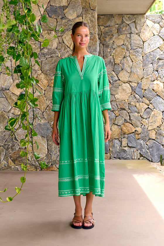 Seagrass Cotton Dress