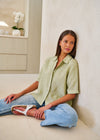 Kiwi Short Sleeve Linen Shirt