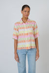Julienne Short Sleeve Linen Shirt