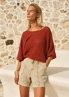 Mila Pointelle Top