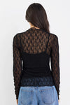 Giving Lace Long Sleeve Top