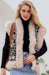 Lombard Fur Knit Vest