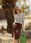 Quinn Cotton Skirt