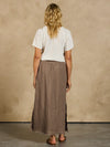 Aurora French Linen Skirt