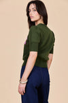 Olive Magnolia Knit