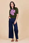 Olive Magnolia Knit