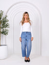 Toni Barrel Jeans