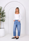 Toni Barrel Jeans
