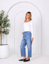 Toni Barrel Jeans