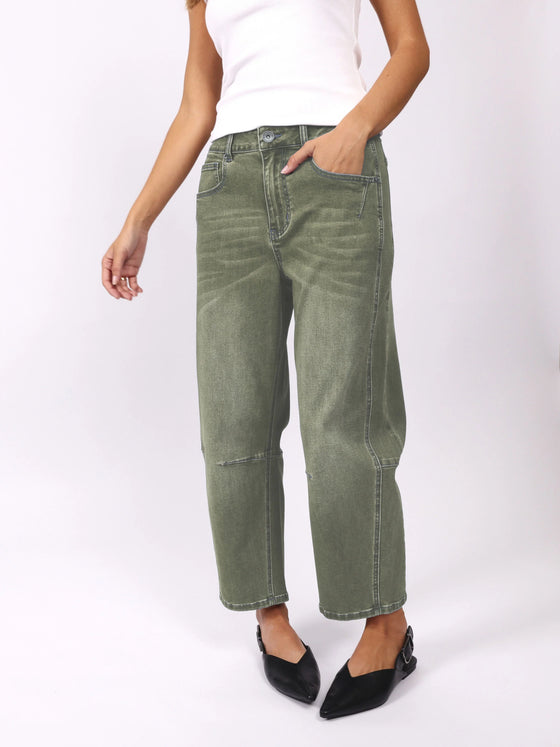 Toni Barrel Jeans