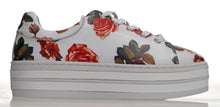  Posey White Floral Sneaker