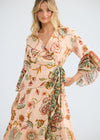 Wildflower Oasis Wrap Dress