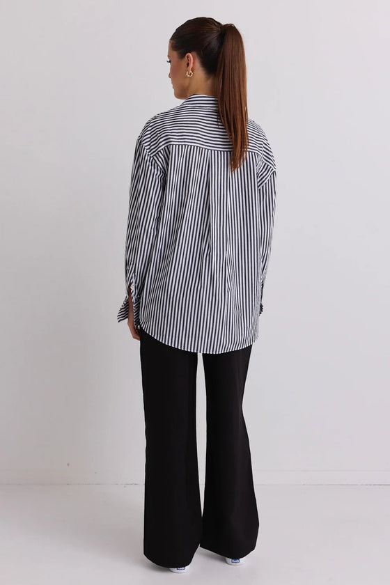 You Got This Poplin Oversized Shirt