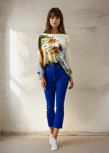  Portofino Silk Blend Top
