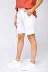 Linen Shorts with Pocket Detail