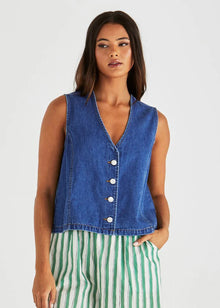  Sabine Denim Vest