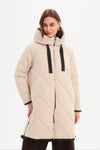 Zip Hem Coat
