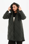 Zip Hem Coat