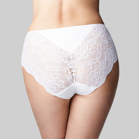 Precision & Lace Hi Cut by The Knicker - Buy it online now from Sassy Road